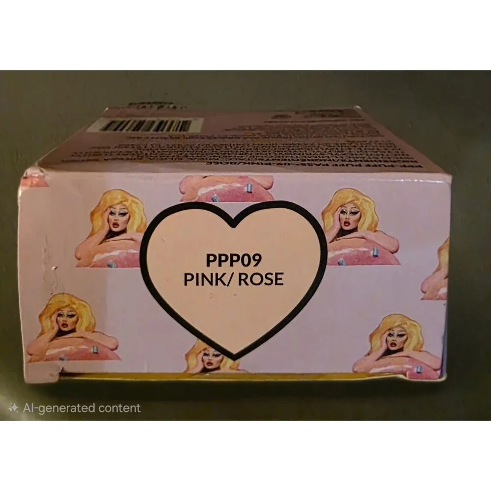 Kim Chi Chic PUFF PUFF PASS Bake & Set Powder 09 PINK ROSE Loose Face Makeup New